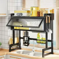 MOVI - Secaplatos organizador de accesorios con puerta