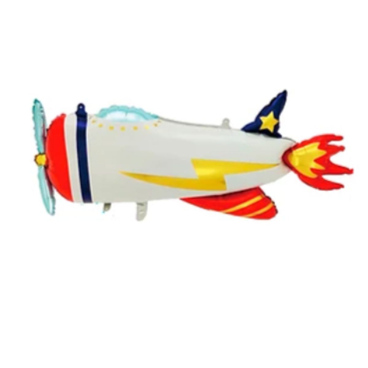 GENERICO - Globo metálico avión 54x106cm