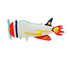 GENERICO - Globo metálico avión 54x106cm