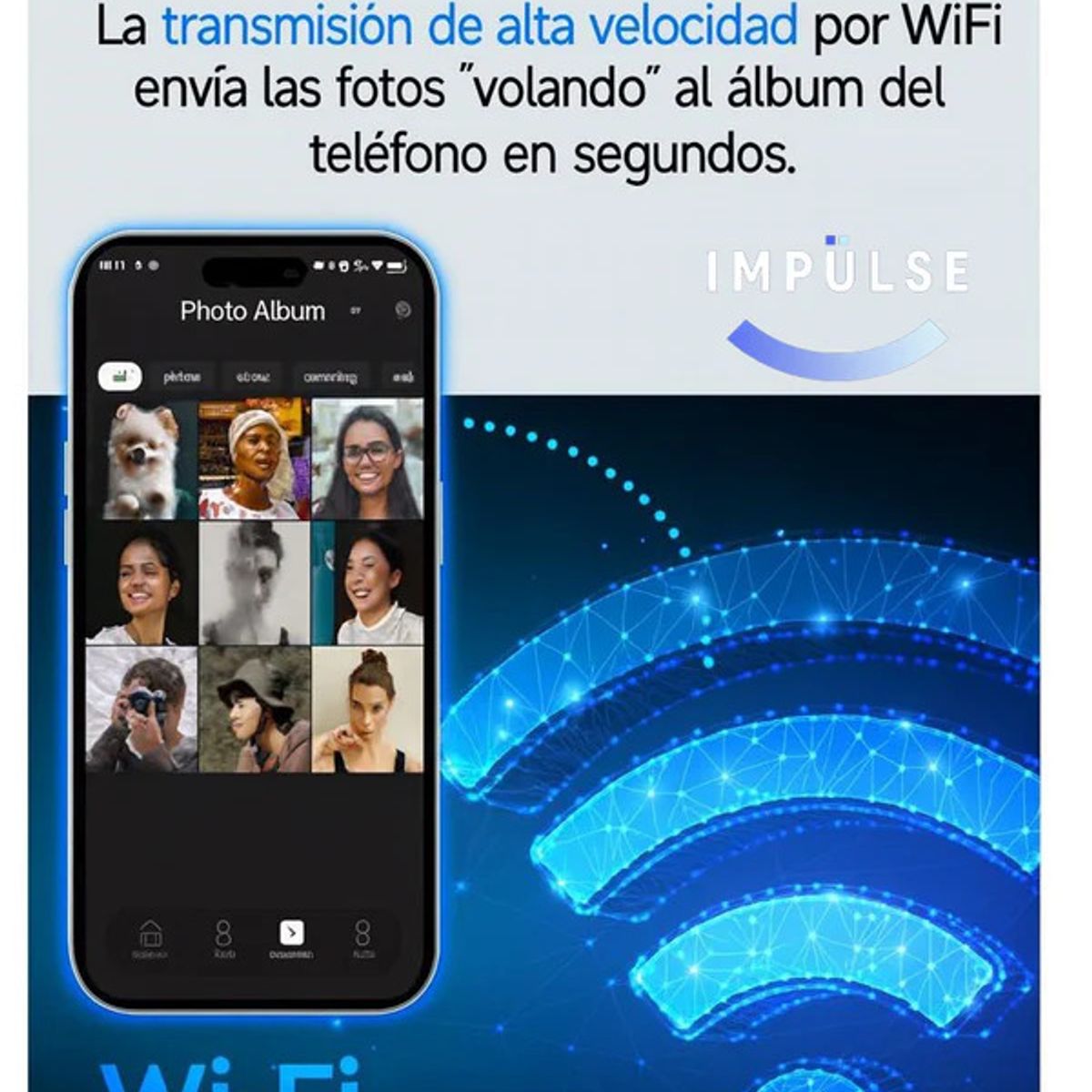 GENERICO - Lentes IA Wifi Traductor Llamadas Inteligentes Camara 2k Flash Fotocromaticos