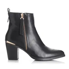 VIA UNO - Botin Mujer WestWinter Nordic Negro