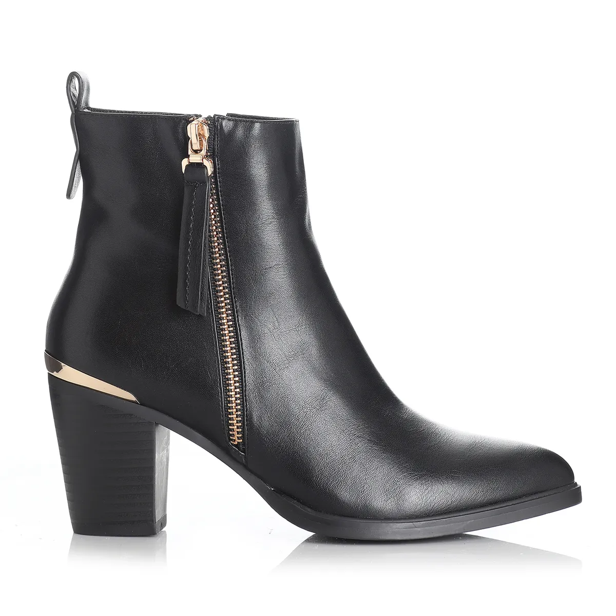 VIA UNO - Botin Mujer Via Uno WestWinter Nordic Negro