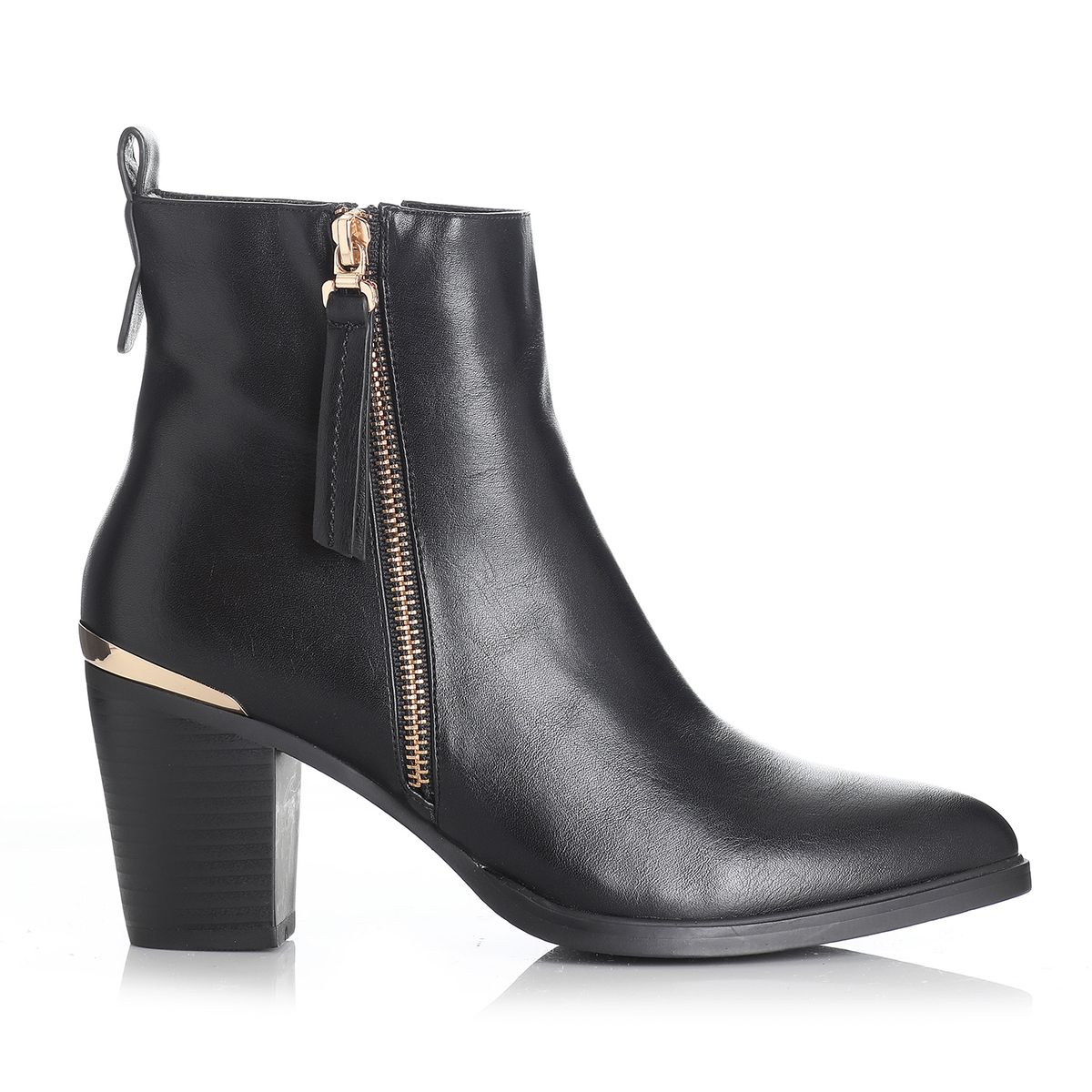 VIA UNO - Botin Mujer Via Uno WestWinter Nordic Negro