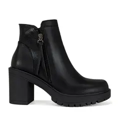 VIA UNO - Botin Mujer WestWinter BlazeWest Negro