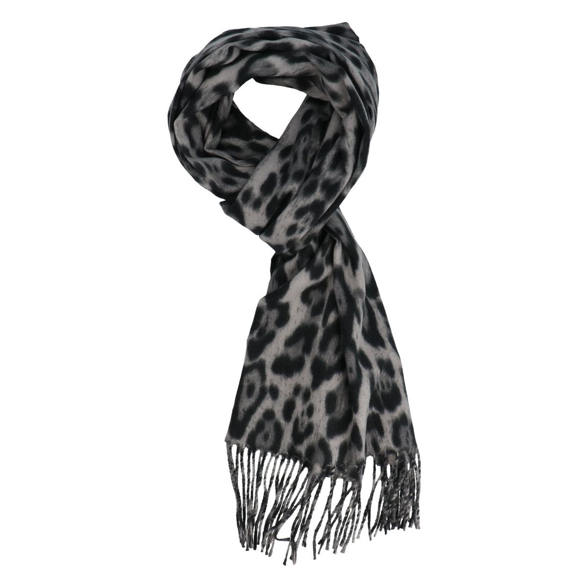 AZALEIA - Bufanda Mujer Kenya Scarf Negro AZALEIA