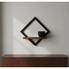 GENERICO - Repisa Para Muro Decorativa Con Macetero