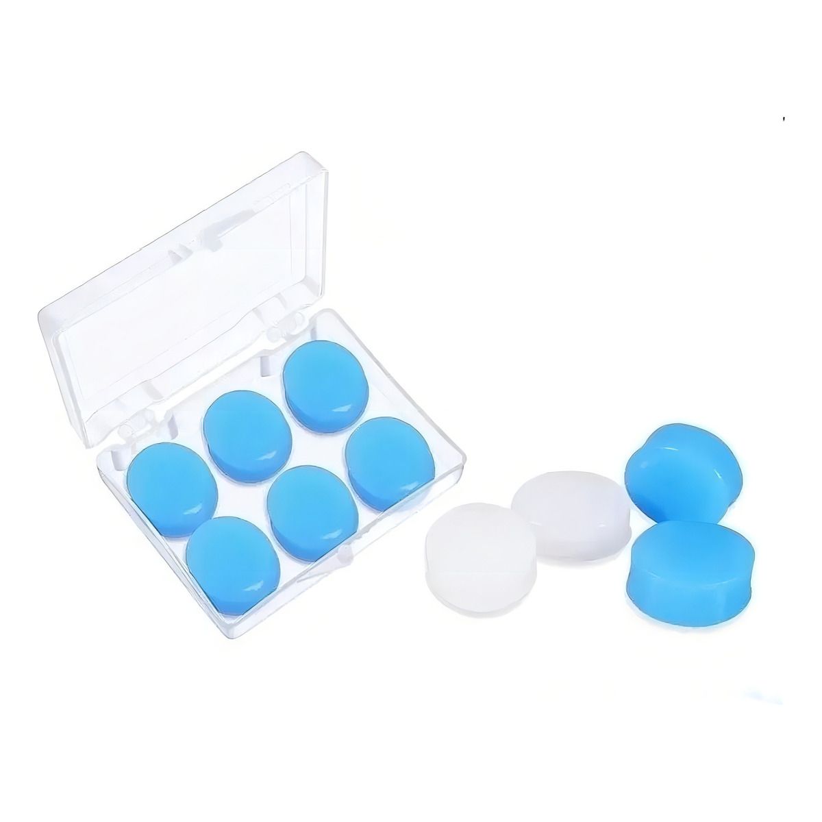 GENERICO - Tapones Oido - Silicona Hipoalergénica Moldeable 3 Pares