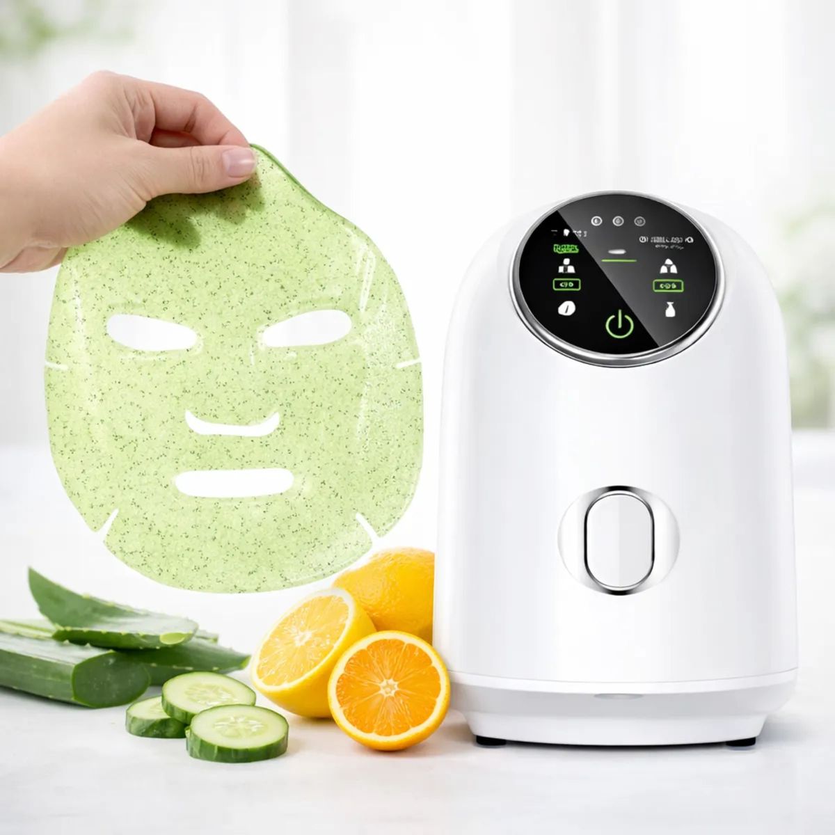 MOVI - Máquina para Hacer Mascarillas Faciales Naturales  Skin Care Facial con Colágeno  Spa en Casa