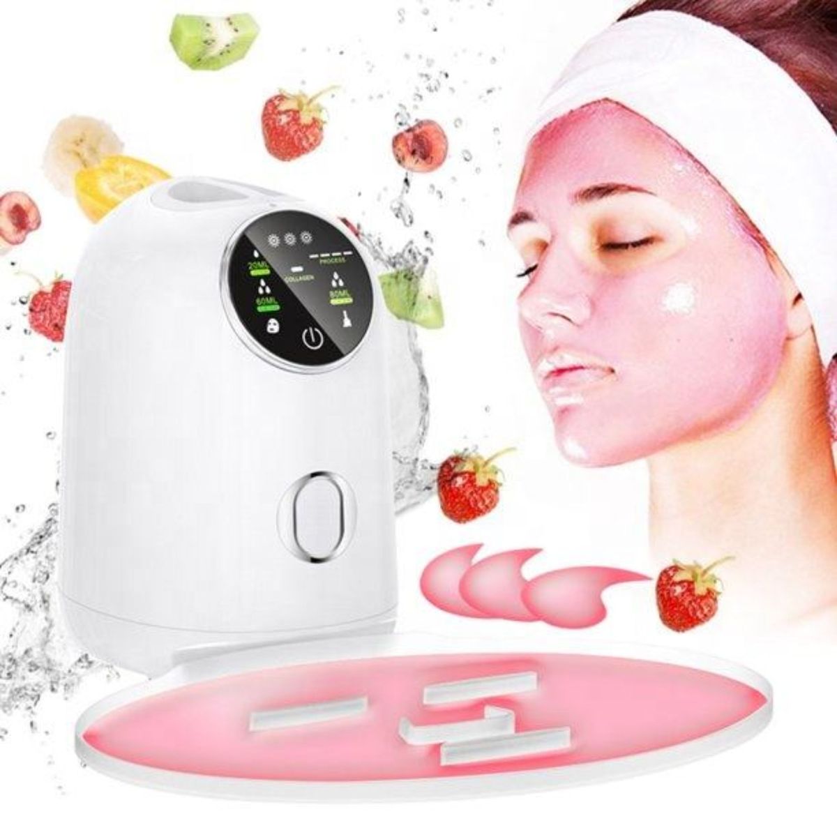 MOVI - Máquina Automática para Crear Mascarillas Faciales Naturales  Dispositivo Skin Care Spa en Casa