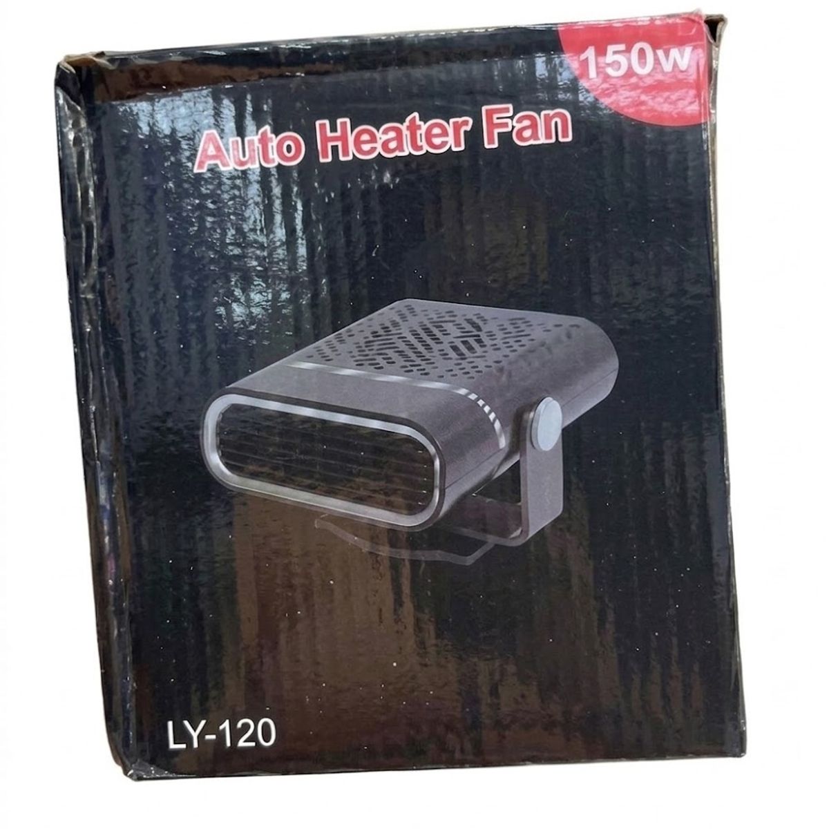 GENERICO - Calentador Calefactor De Auto Desempañador 150w Ly-120 Color Negro