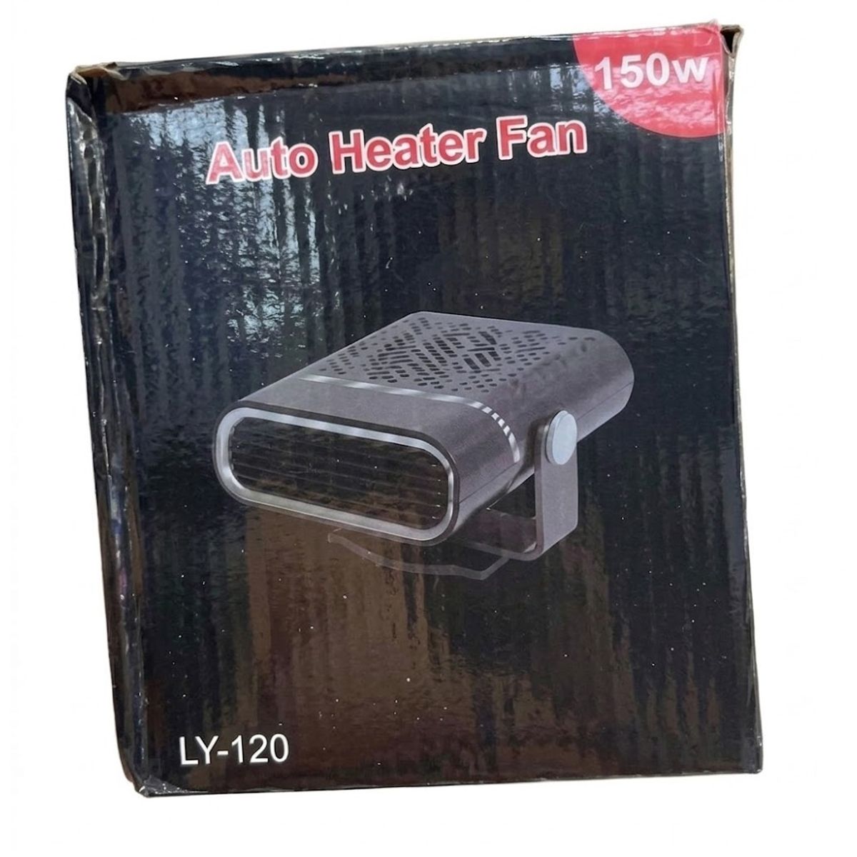 GENERICO - Calentador Calefactor De Auto Desempañador 150w Ly-120 Color Negro