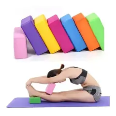 GENERICO - Fitness Yoga Ladrillo Goma Eva Bloque Pilates Deporte 180g Azar-237012 C112