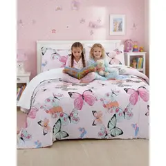 GENERICO - Cubrecama Quilt Con Sherpa 2 Plazas Diseño Elegante 230x250cm