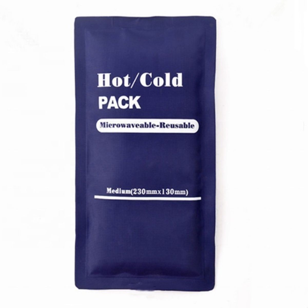 GENERICO - Compresa Gel Frio Calor Golpes Lesiones Reutilizable 27x13cm