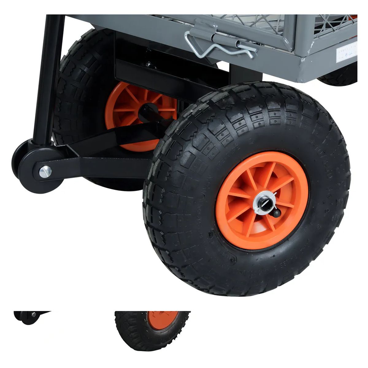 GLADIATOR - Carro Arrastre Gladiator  CMU 8150 150Kg Ruedas Neumáticas Desmontable