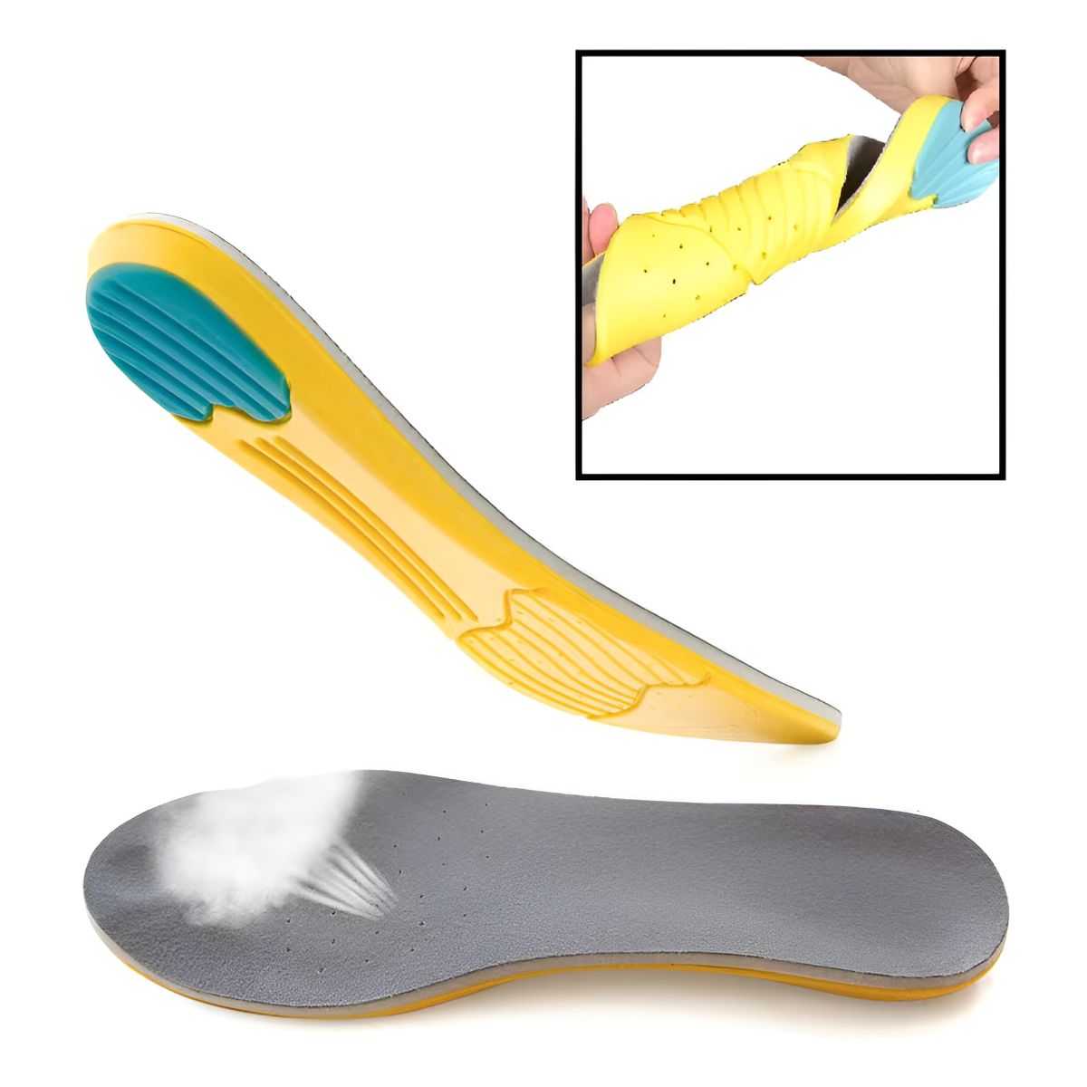 GENERICO - Plantillas De Espuma Con Memoria Unisex Deportivas