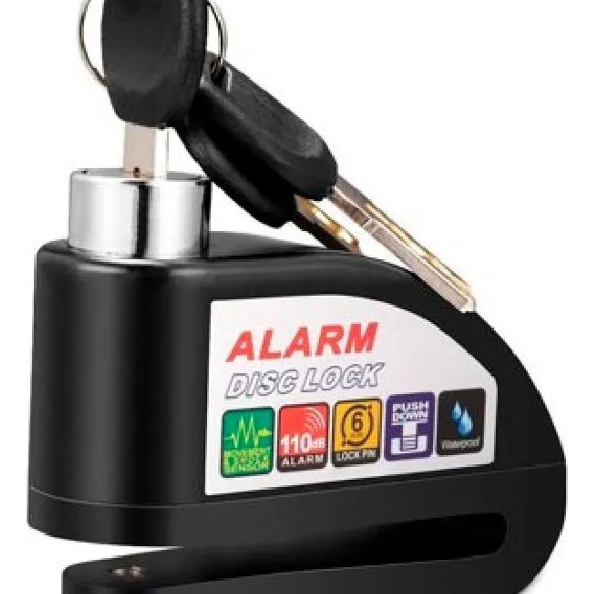MASTER PROX - Candado Freno Disco Moto Bici Alarma Antirrobo