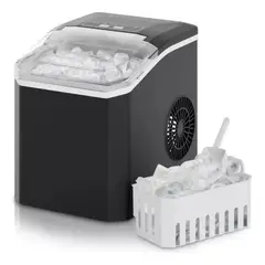 METEX - Máquina De Hielo Portátil Autolimpiante