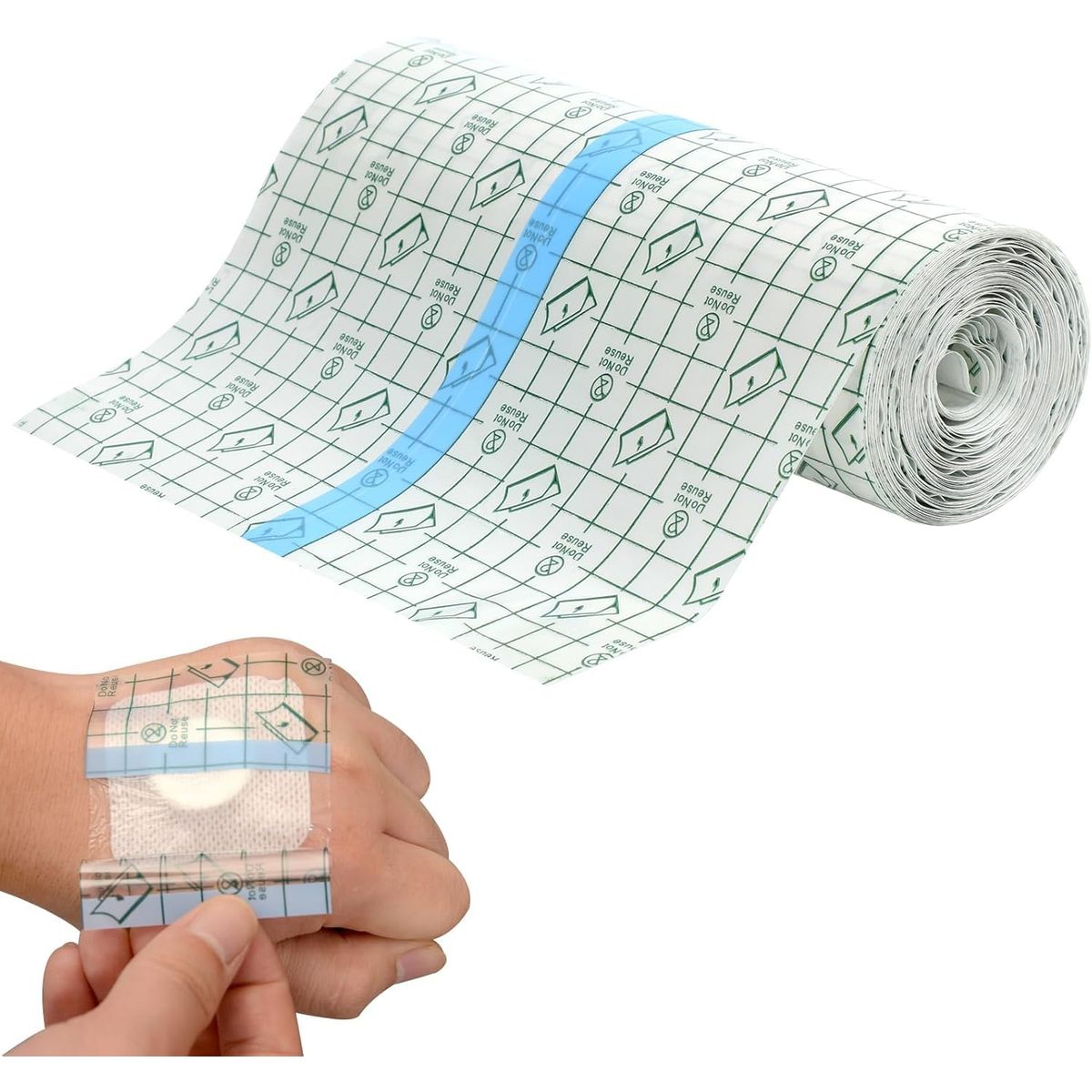 GENERICO - Rollo 20cm ×2m Parche Tatuaje Film Protector Adhesivo