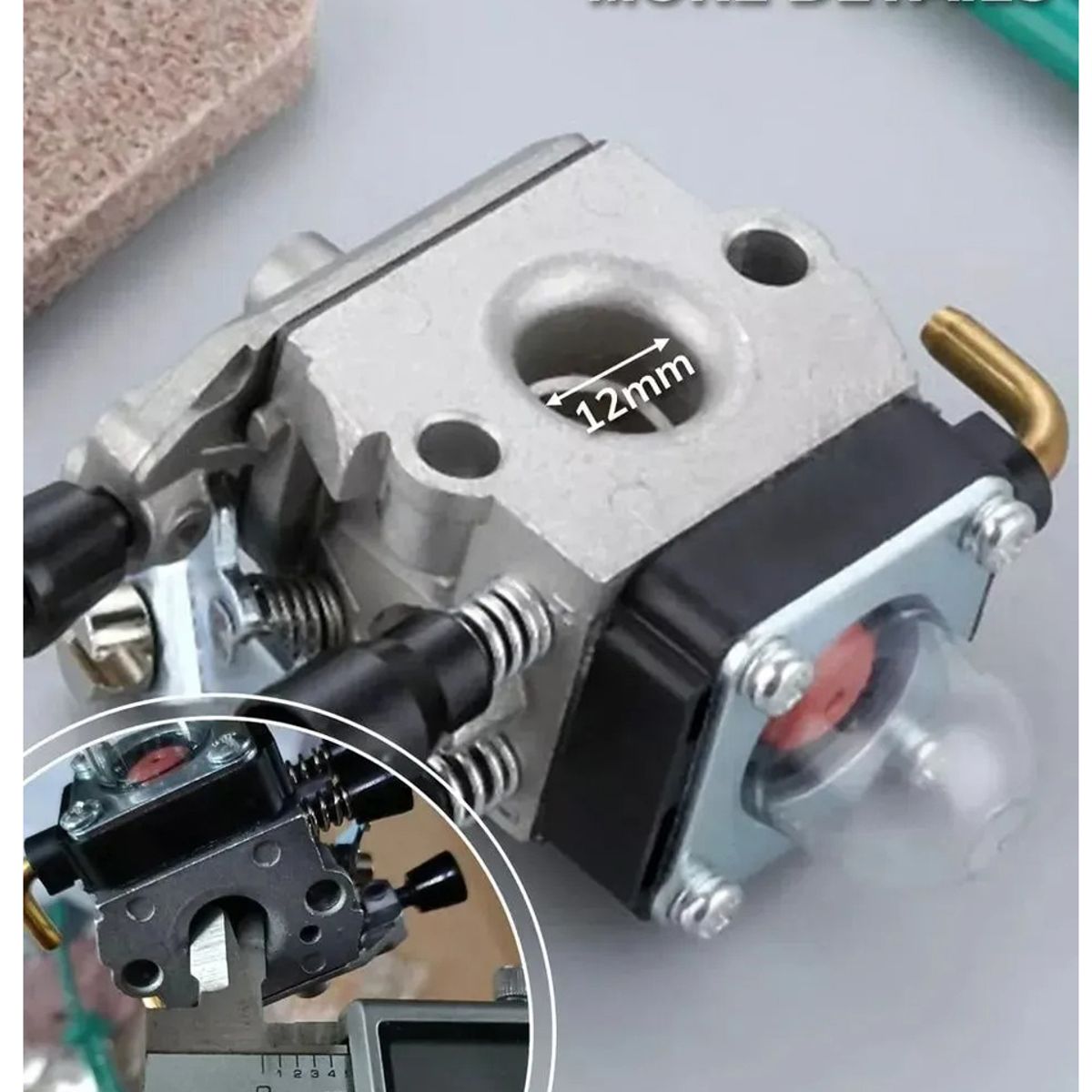 GENERICO - Carburador Para Stihl Fs38 45 46 55 75 80 85+ Kit Mantención