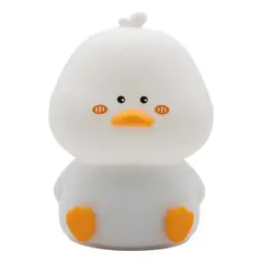 GENERICO - Luz Nocturna De Silicona De Patos Lindos Dormitorio BELUG