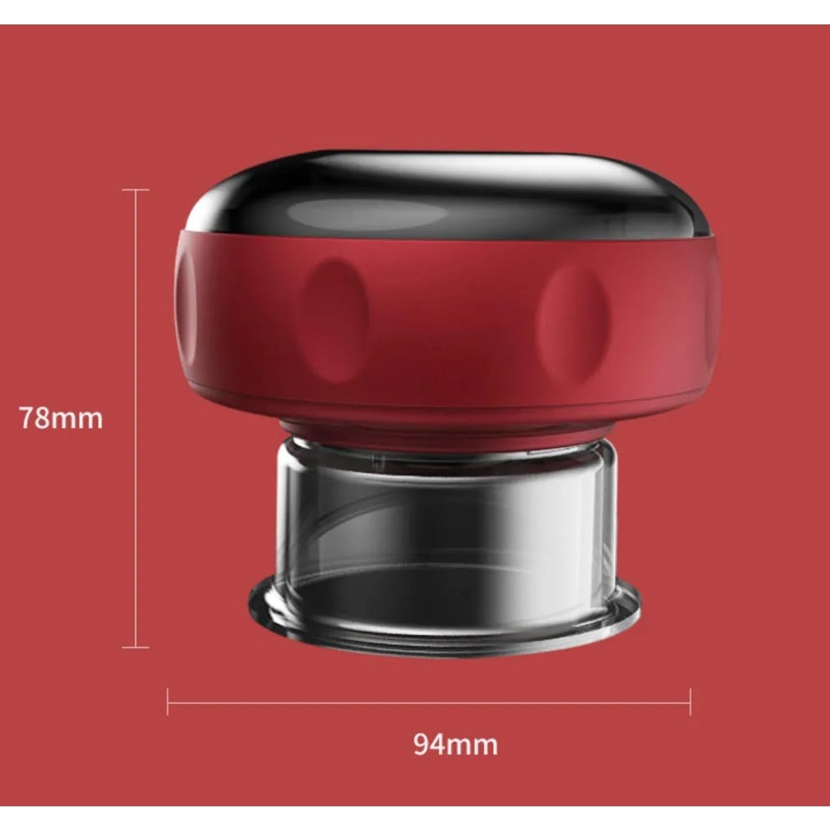 GENERICO - Ventosa Eléctrica Con Masaje Para Terapia Corporal Y Alivio BELUG