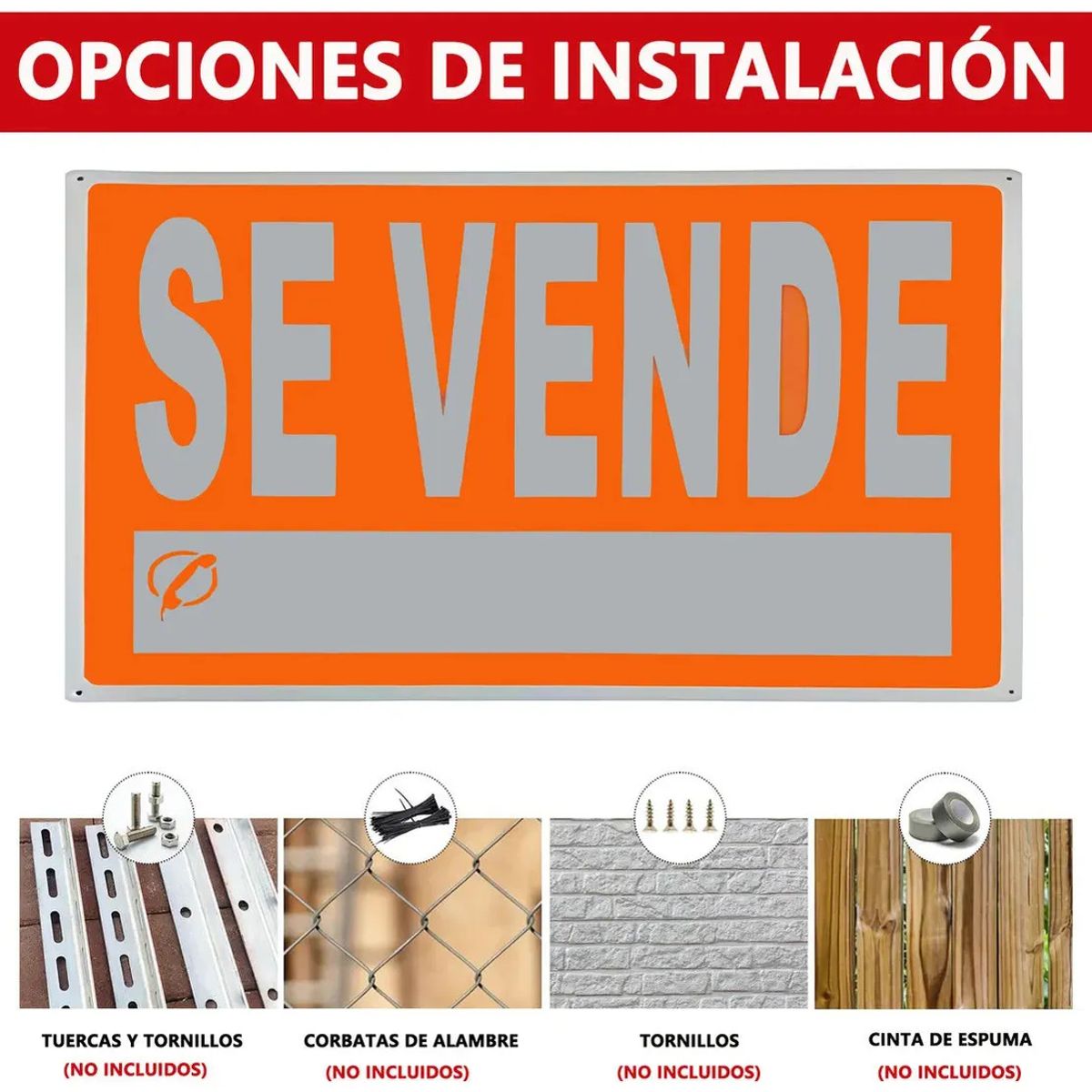 30x20cm Señalética Se Vende, marca GENERICO - Foto 2