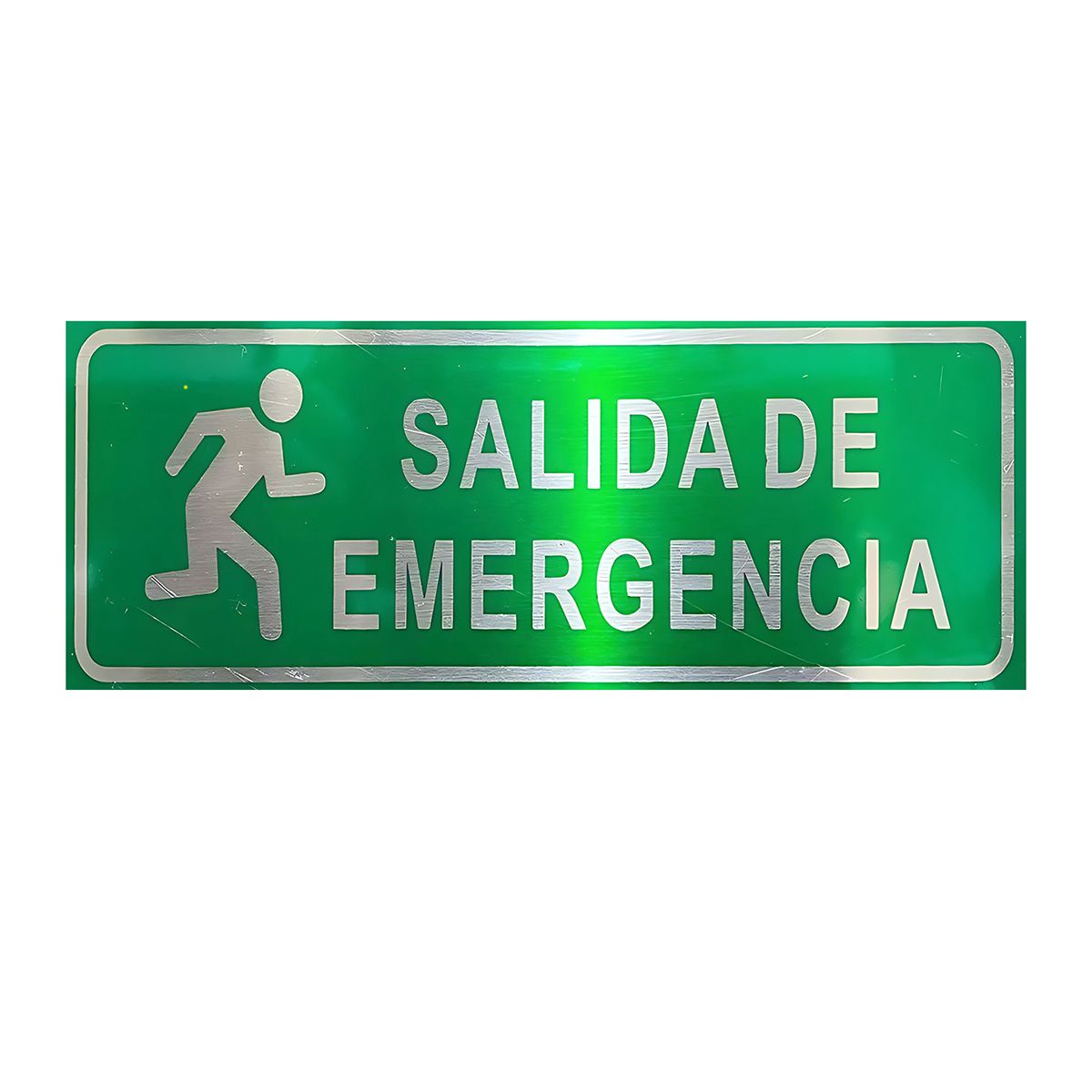 40x15cm Señal De Salida De Emergencia Para Lugares Públicos, marca GENERICO - Foto Principal