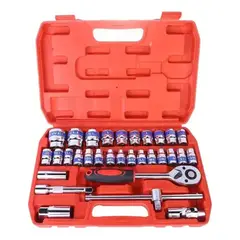 GENERICO - Juego De Dados Cuadrante 1/2 Pulgada 32 Piezas/40 BELUG