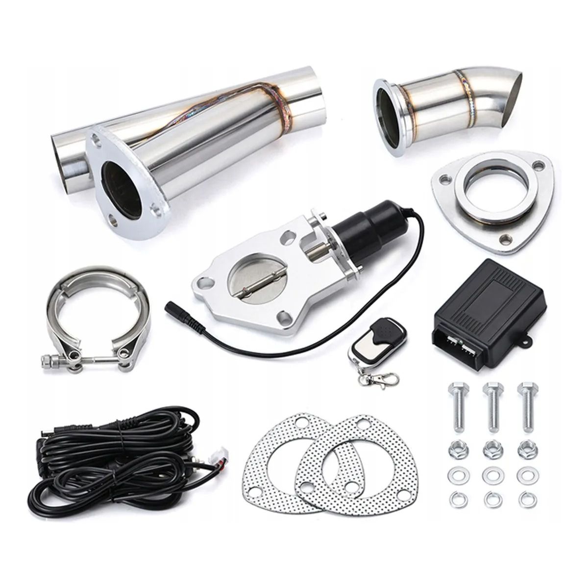 GENERICO - Cut Out 2 Pulg Exhaust Escape Libre + Control Remoto Nuevo