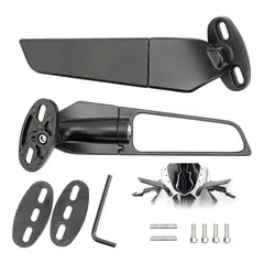 GENERICO - Set De Espejos Alerón Para Carenado De Motos Deportivas