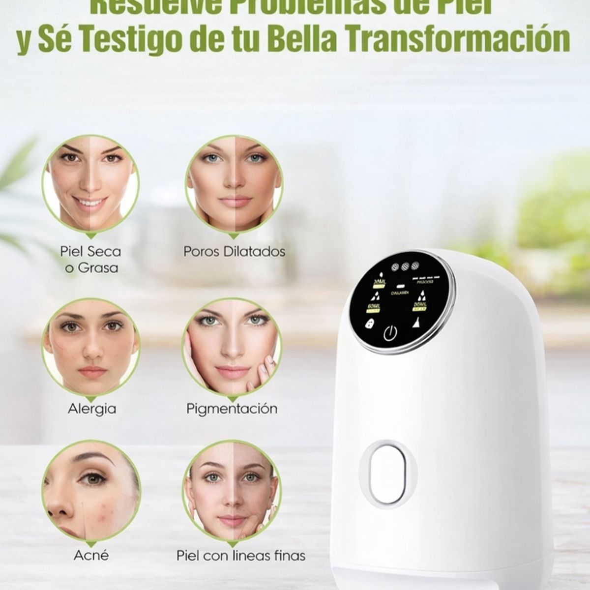 MOVI - Máquina para Hacer Mascarillas Faciales Naturales en Casa  Spa Facial DIY
