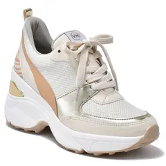 VIA MARTE - ZAPATILLA PLATAFORMA DORADO PIXIES