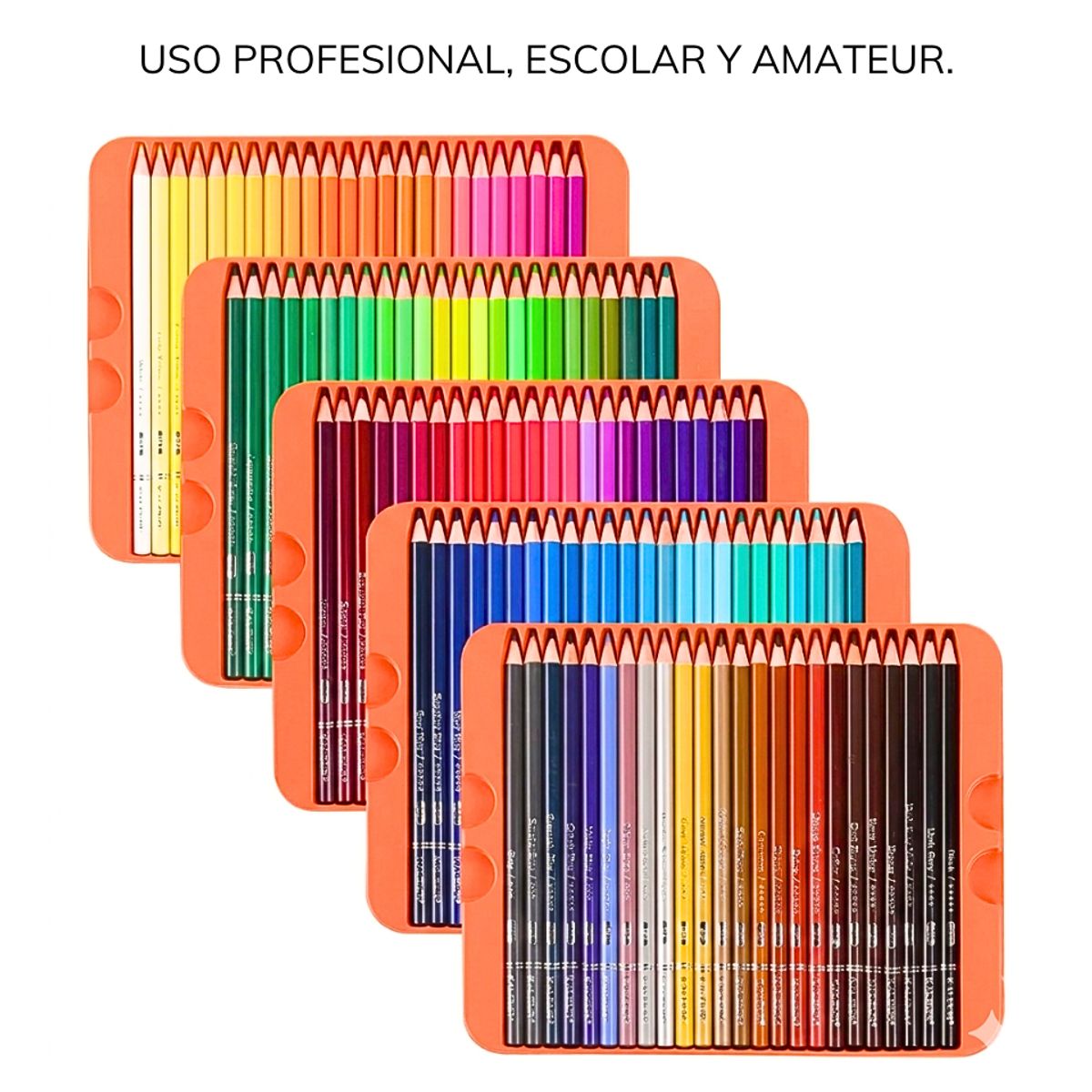 GENERICO - Set 120 Lápices De Dibujo Profesional Estuche Colores Dibujo Multicolor