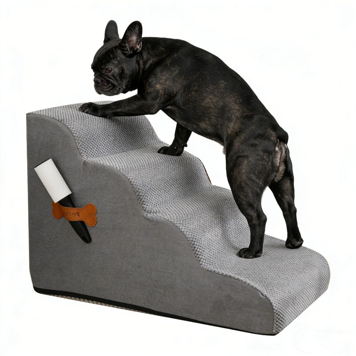GENERICO - Rampa 4 Escalones Perros Sofá/cama Antideslizante