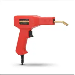 TASBEL - Soldadora Grapadora Plastico Electrica Kit Reparacion Bumper Auto Moto Maletin