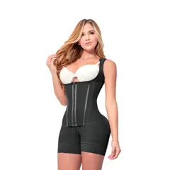 .MUJERON - Faja Enteriza con Cinturilla 7063Z3 Negro Mujeron