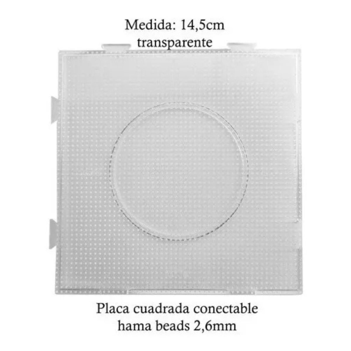 DREAMS - Pack 4 Placas Cuadradas 2.6mm Hamaarktalperler Beads