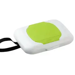 GENERICO - CAJITA PORTATIL PARA GUARDAR TOALLAS HUMEDAS