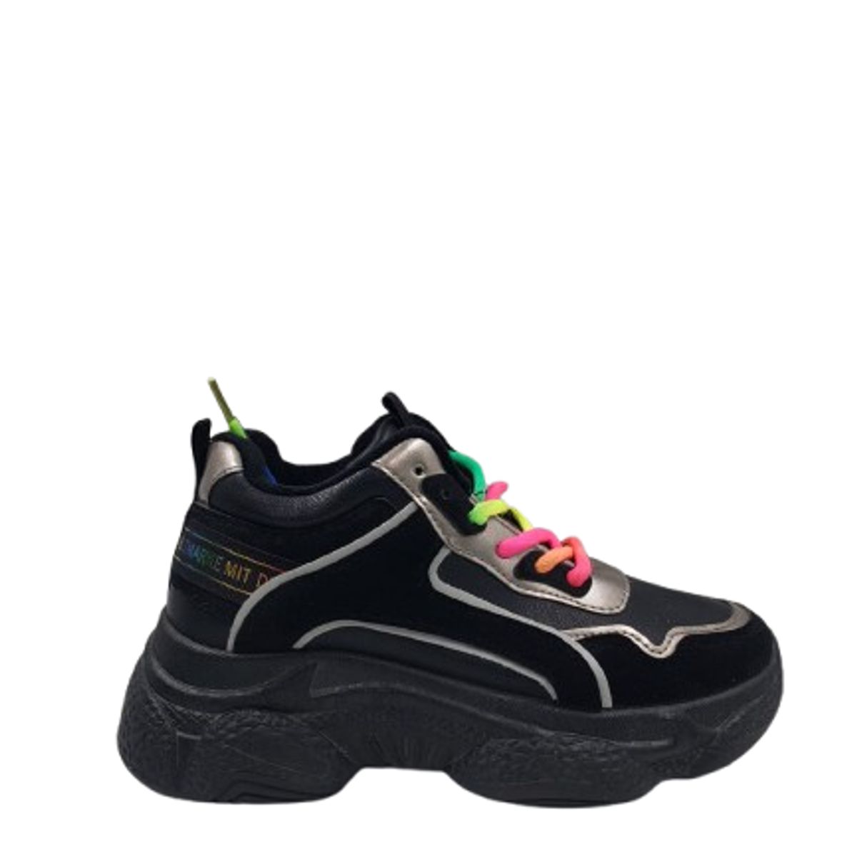 HERIEL - Zapatilla Negra Urbana