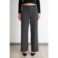 NICOPOLY - Pantalón Tartán Gris