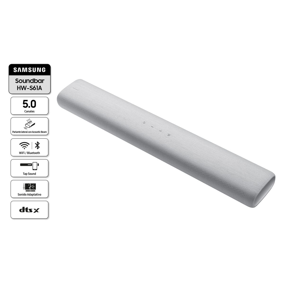 SAMSUNG - Hw-S61A 5.0Ch Soundbar