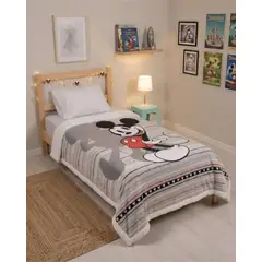 GENERICO - FRAZADAS POLAR SHERPA PLAZA Y MEDIA