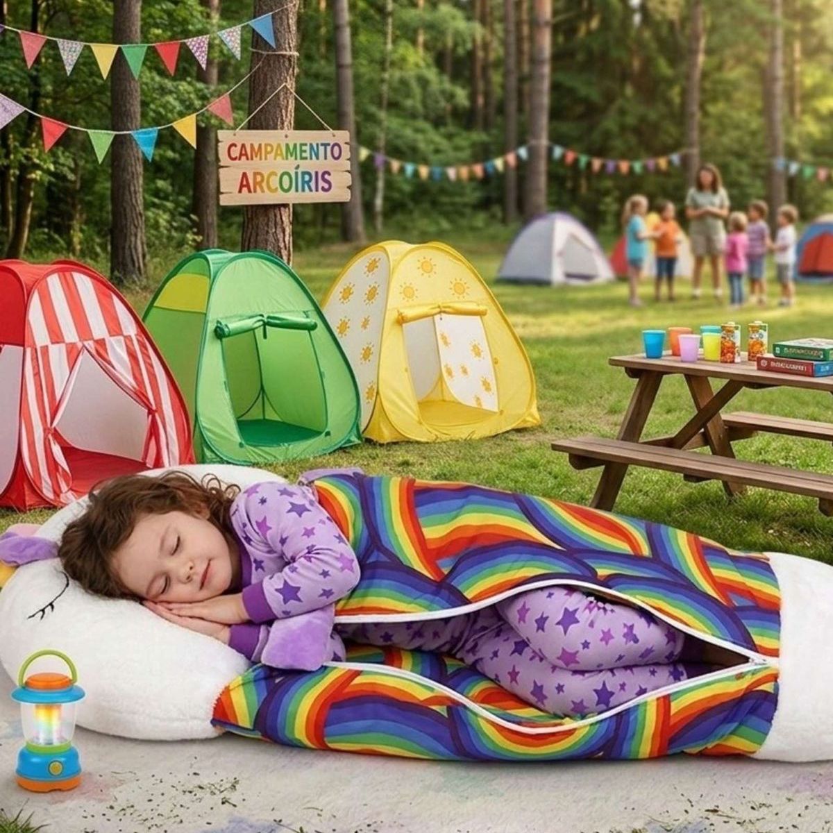 GENERICO - SACO DE DORMIR INFANTIL 2 EN 1 ALMOHADA Y DIVERSIÓN EN UNO REPLICA