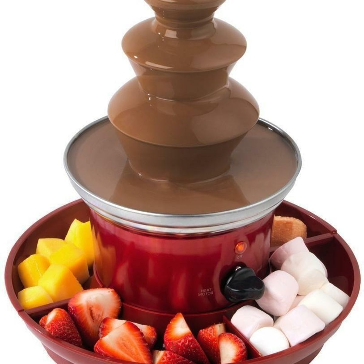 GENERICO - Cascada Fuente De Chocolate 3 Nivel Fondue Chocolate Fiesta