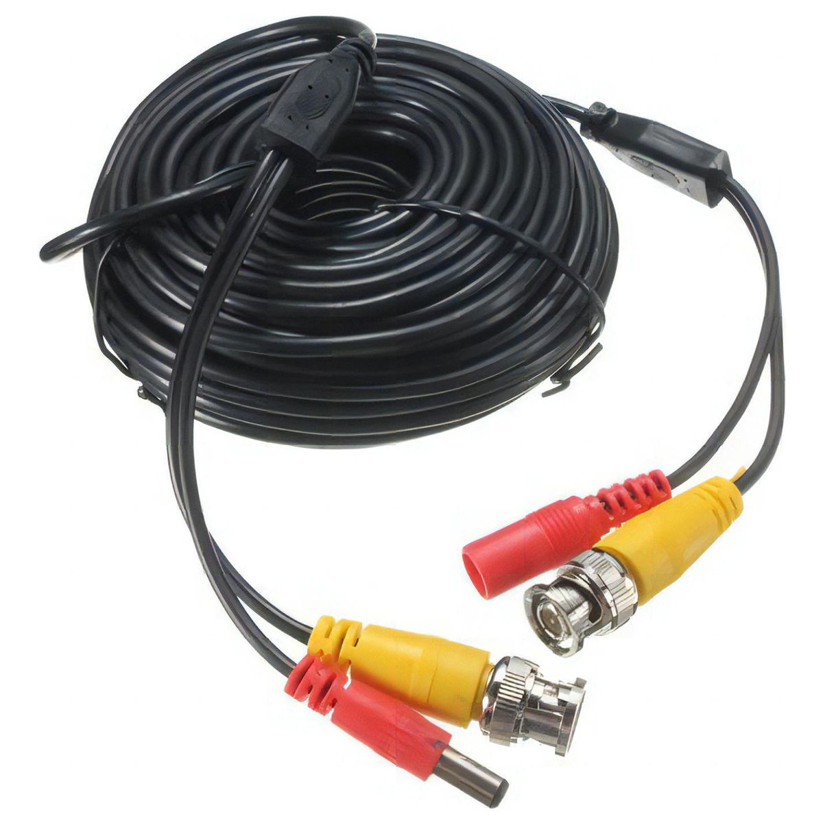 GENERICO - Cable Para Camaras Seguridad Cctv Video Y Poder Bnc 15 Mts
