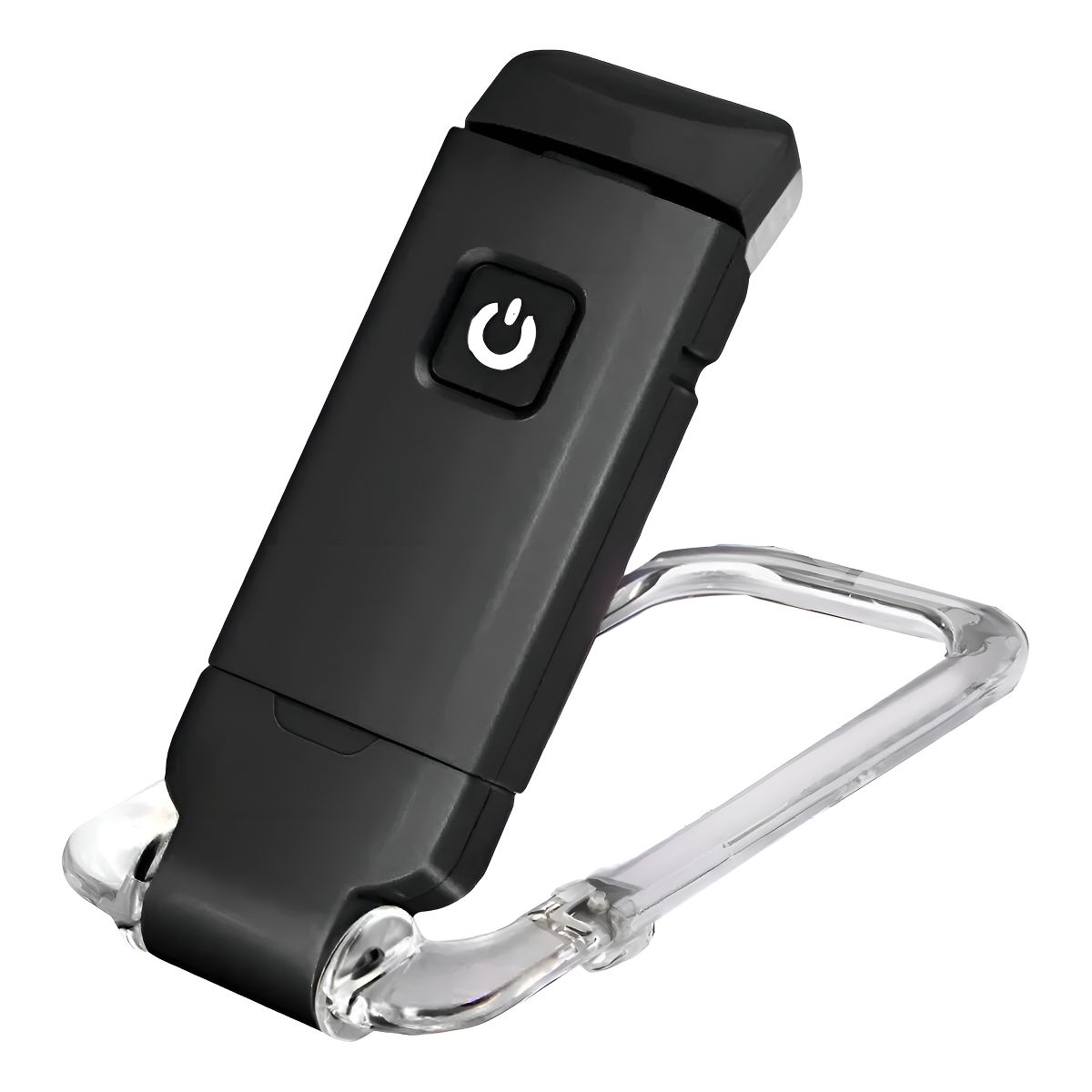 GENERICO - Luz De Lectura Recargable Por Usb Para Leer En La Cama Estructura Negro Pantalla NEGRO - 295095