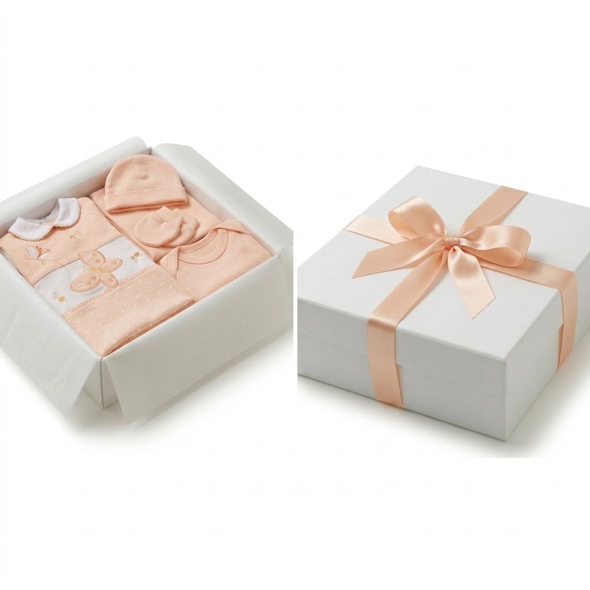 ENCANTO - Ajuar Bebé Completo 100%Algodón 0-3m Chile- Listo para Regalar- Envío Gratis.