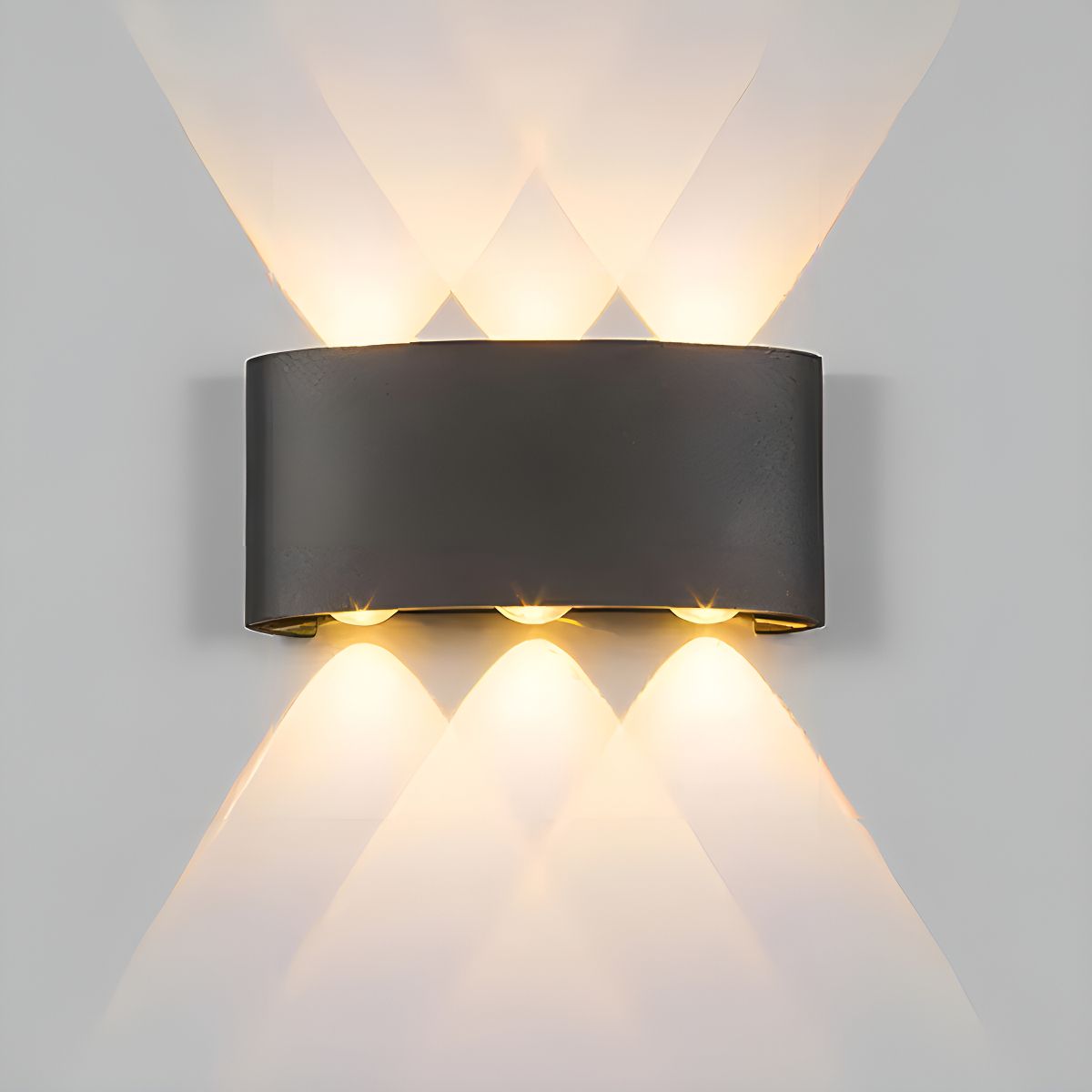 GENERICO - Luz Foco Aplique Para Pared Led 12 Watts Exterior 7011