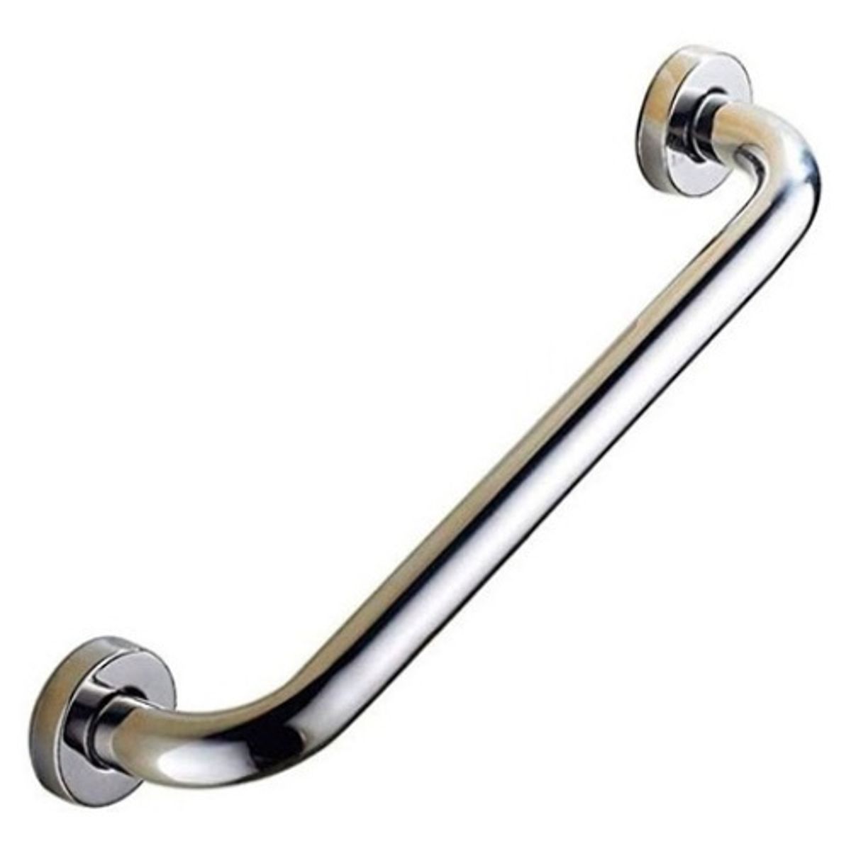 GENERICO - Barra Seguridad Recta Ducha Baño 40 Cm X 2,5 Cm Inoxidable Color Plateado